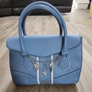 Blue Guess Handbag